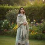 Kaalika Rekha Handloom Side Border Stole