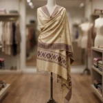 Maroon Heritage Weave Stole