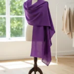 Violet Grace Eri Silk Shawl