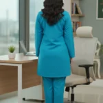 Blue Serenity Eri Silk co-ord set