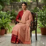Surkh Viraasat Shawl
