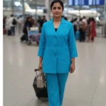 Blue Serenity Eri Silk co-ord set