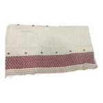 Maroon Blossom Heritage Shawl
