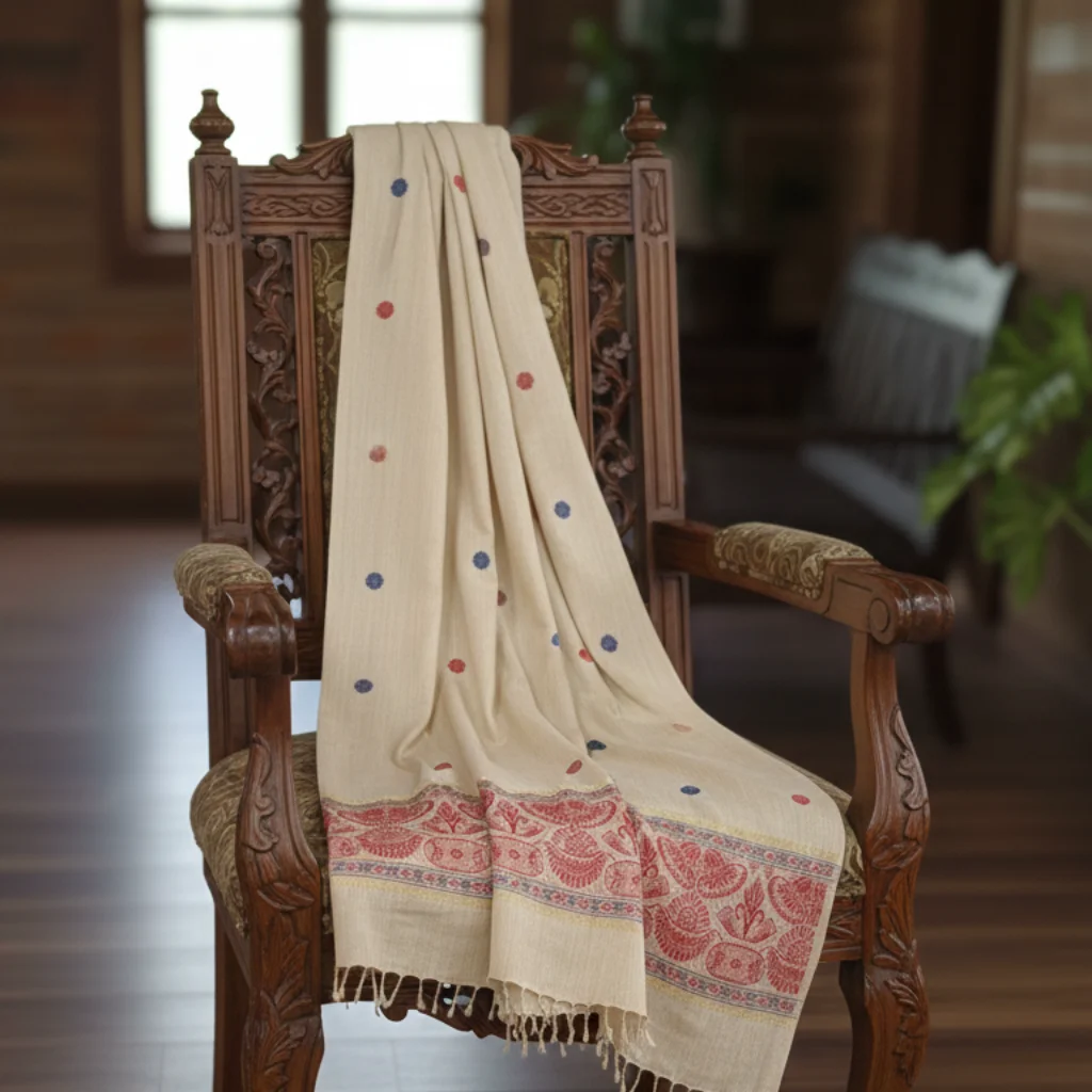Ivory Blossom Heritage Stole Ivory Blossom Heritage Stole