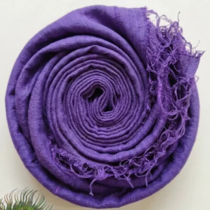 Velvet Plum Heritage Eri Silk Fabric