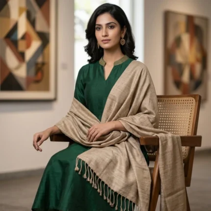 Golden Heritage Eri Silk Stole