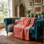 Saffron Blush Eri Silk Shawl