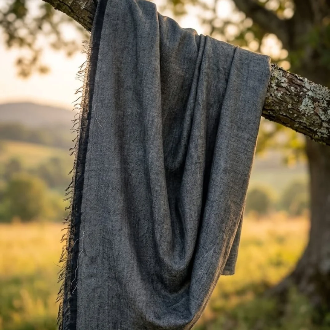 Midnight Loom Eri Silk Shawl Midnight Loom Eri Silk Shawl