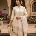 Suvarna Rekha Muga Drape Shawl