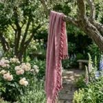 Petal Dusk Eri Silk Shawl