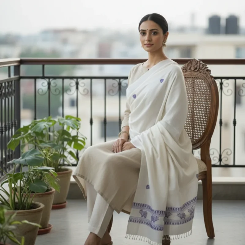 Rhino Royale Handloom Shawl