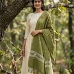 Moss Melody Eri Silk Stole