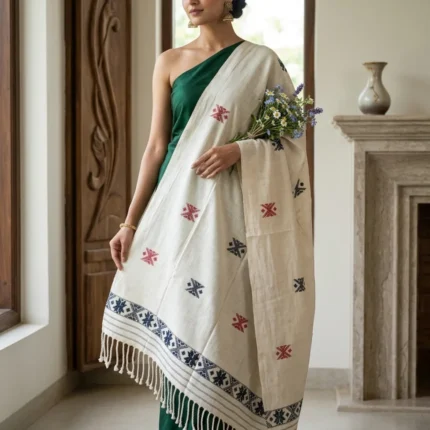 Rajsi Rekha Eri Silk Shawl