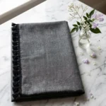 Midnight Loom Eri Silk Shawl