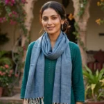 Ocean Veil Eri Silk Stole